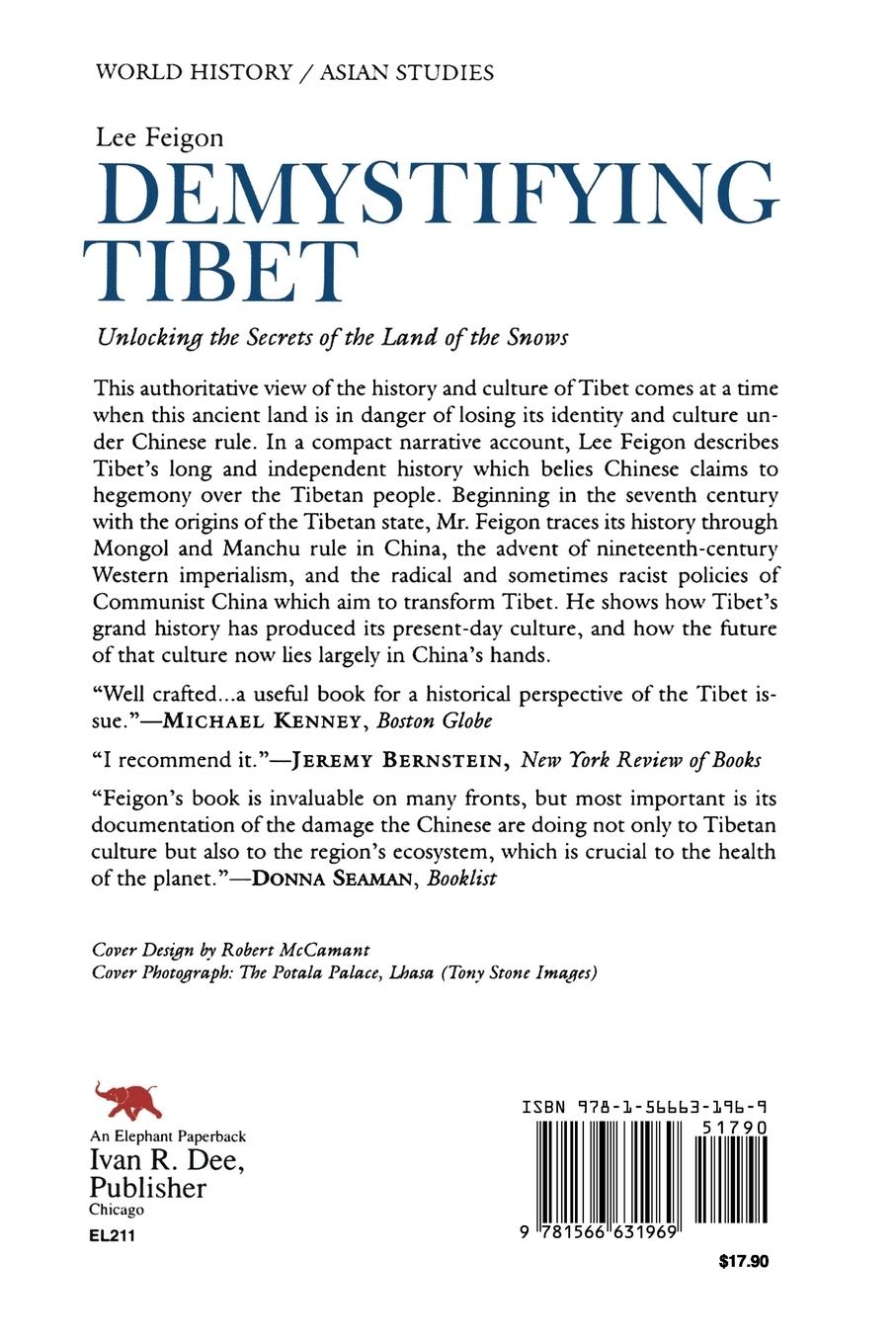Rückseitencover Demystifying Tibet