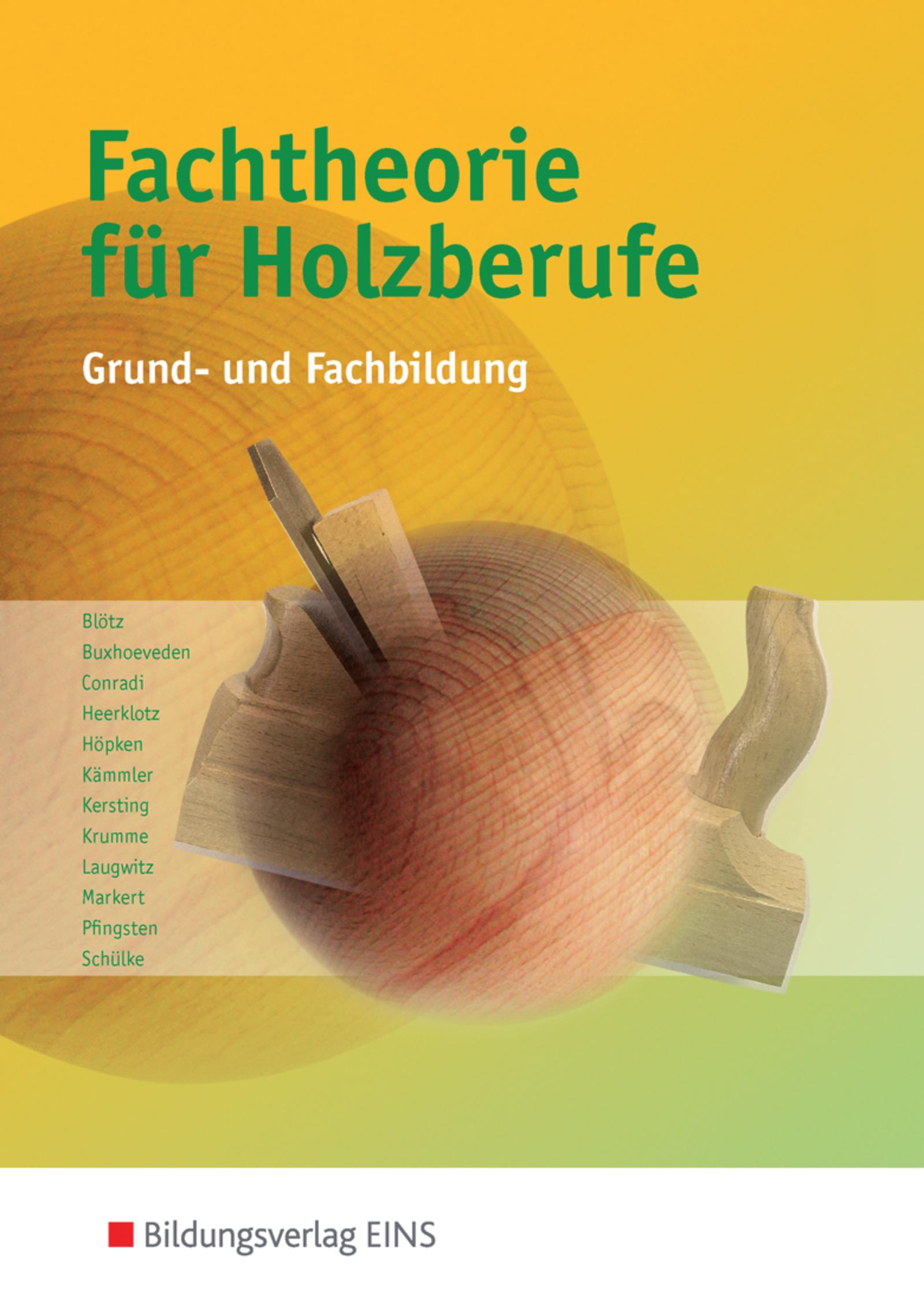 Vorderes Coverbild Fachtheorie für Holzberufe