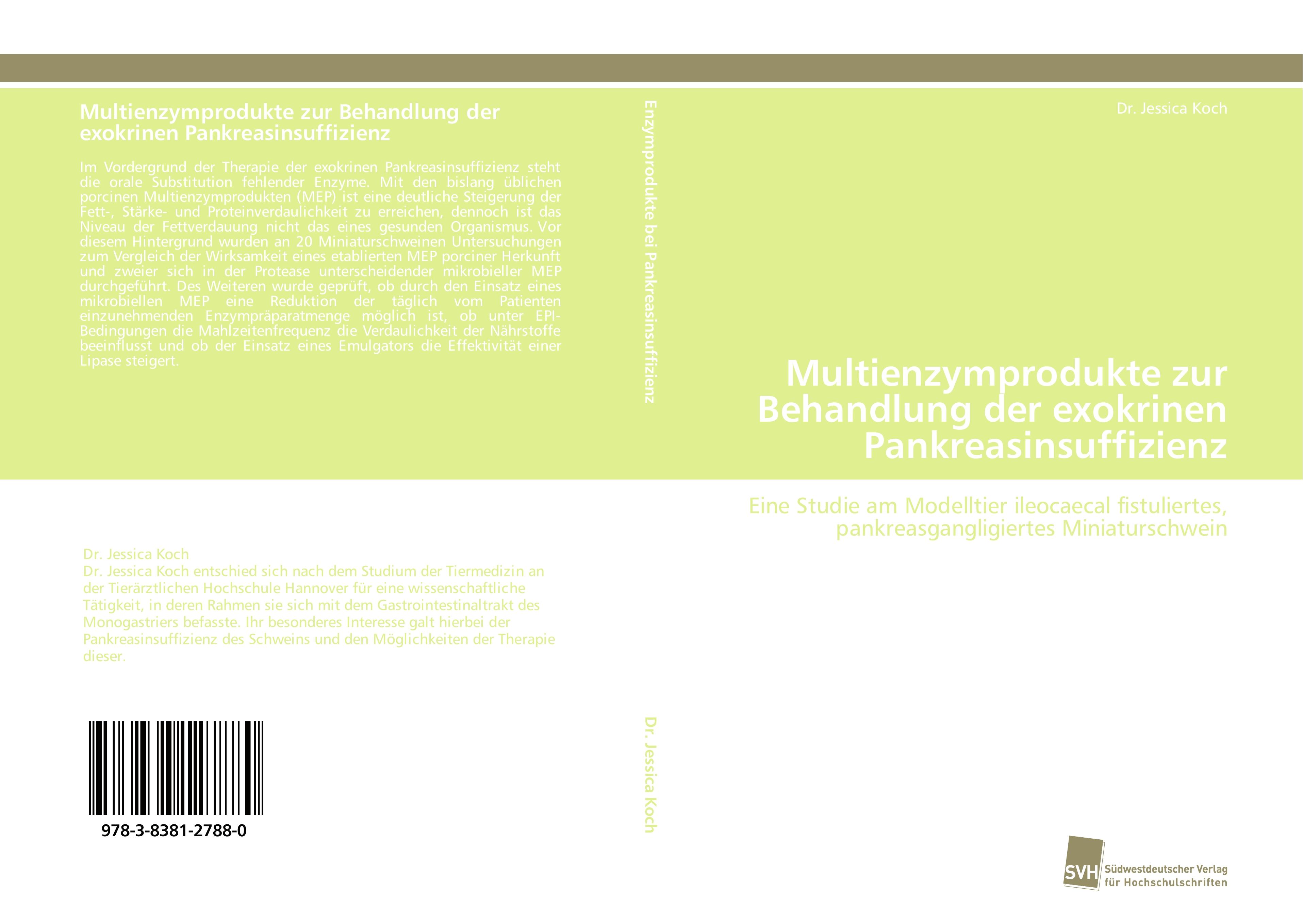 Vorderes Coverbild Multienzymprodukte zur Behandlung der exokrinen Pankreasinsuffizienz