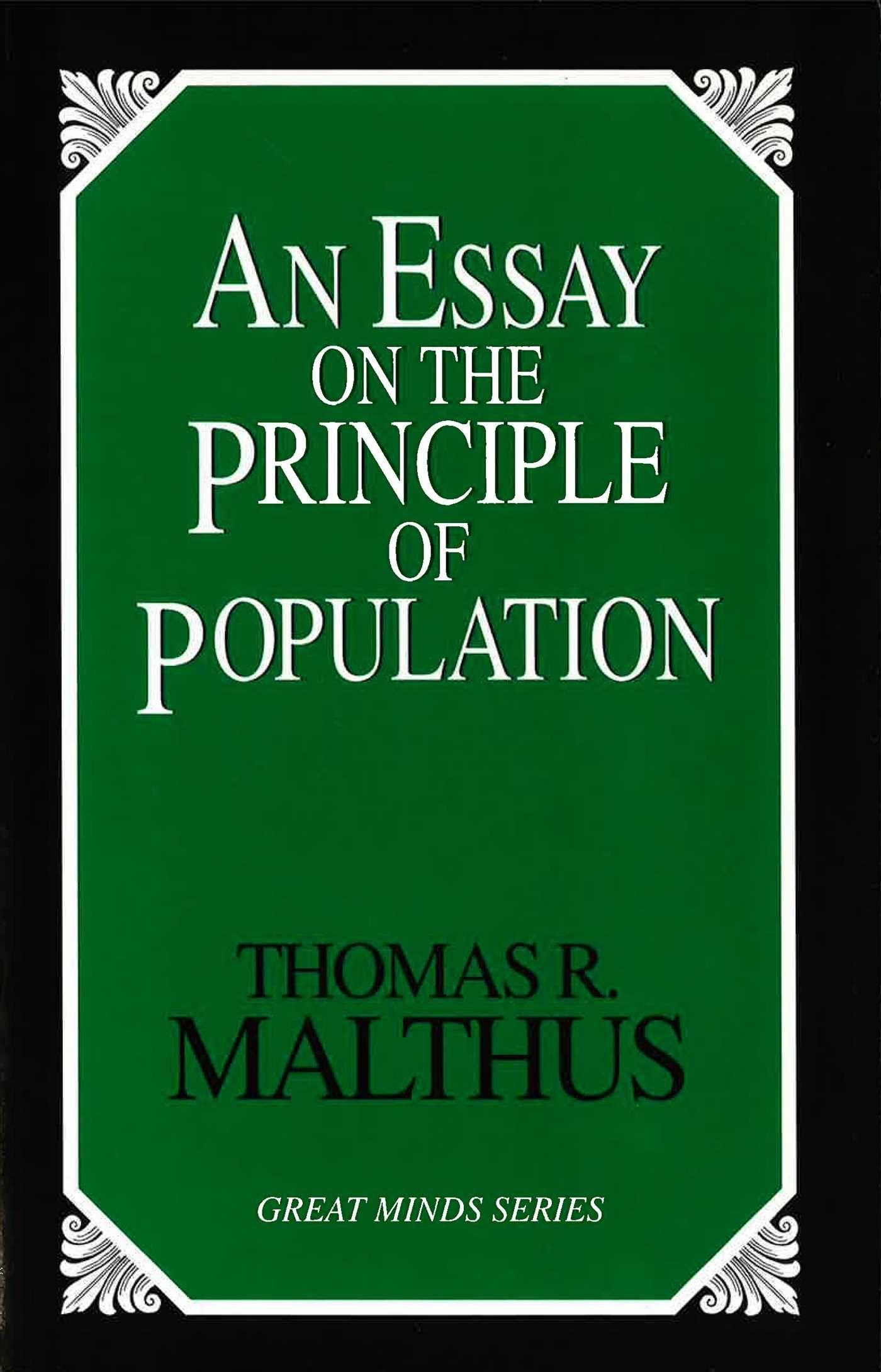 Vorderes Coverbild Essay on the Principle of Population