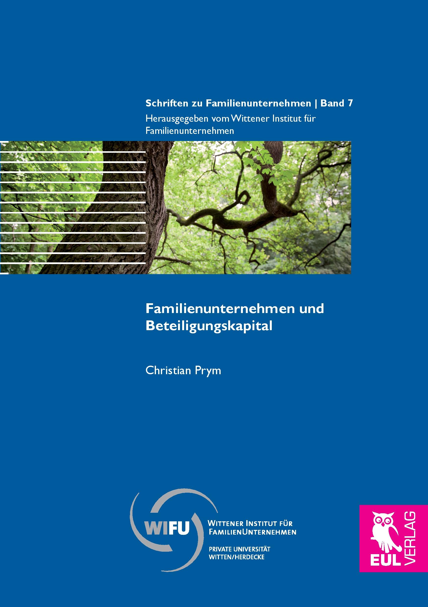 Vorderes Coverbild Familienunternehmen und Beteiligungskapital