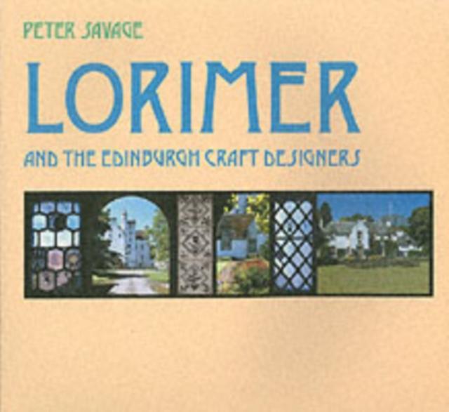 Vorderes Coverbild Lorimer and the Edinburgh Craft Designers