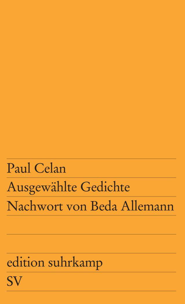 Vorderes Coverbild Ausgewählte Gedichte