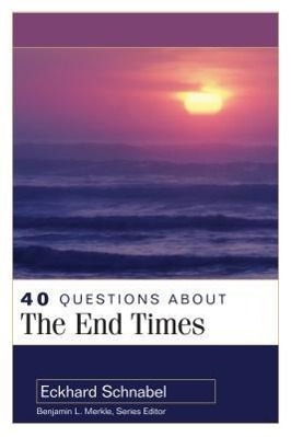 Vorderes Coverbild 40 Questions about the End Times