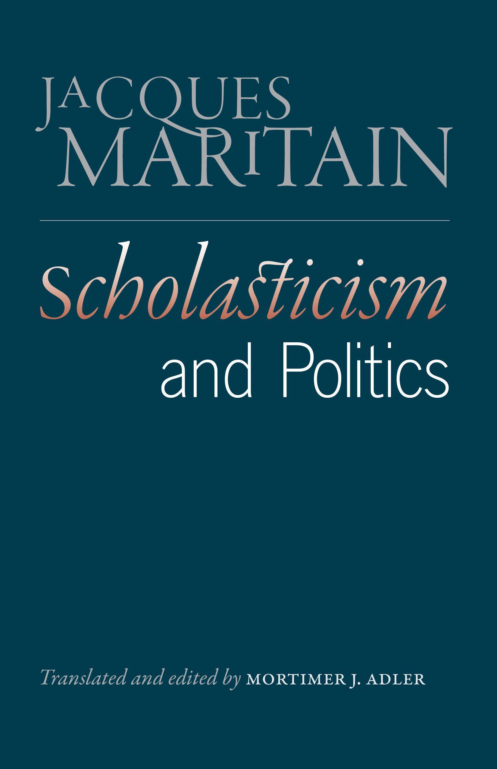 Vorderes Coverbild Scholasticism and Politics