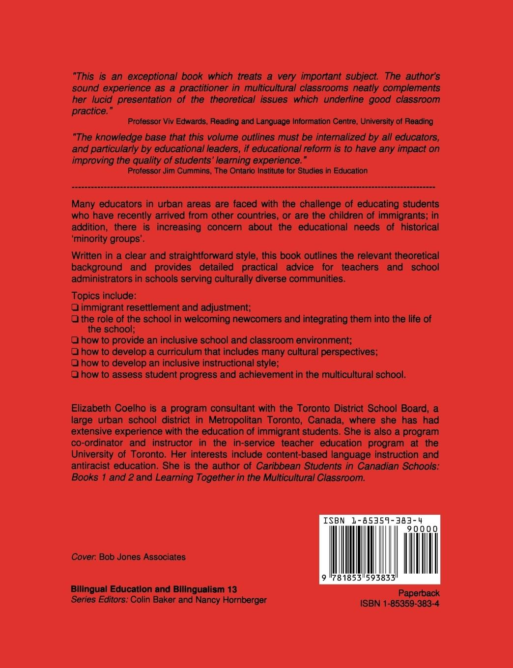 Rückseitencover Teaching and Learning in Multicultural Schools