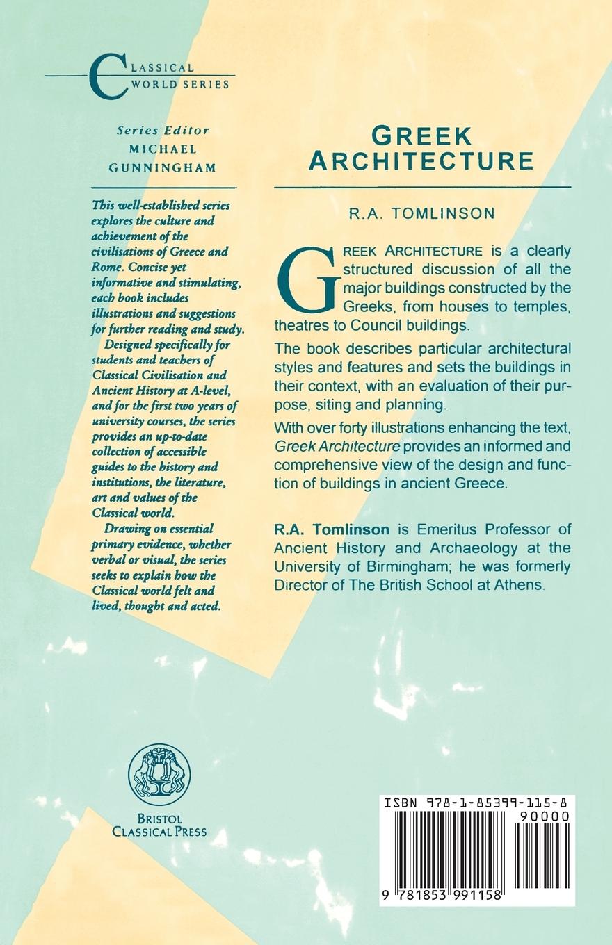 Rückseitencover Greek Architecture