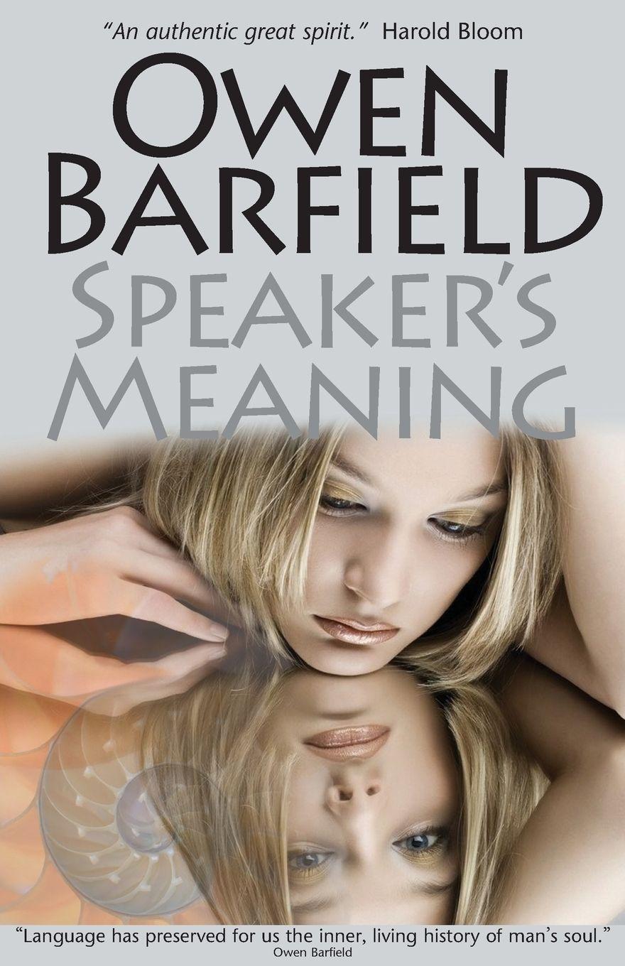 Vorderes Coverbild Speaker's Meaning