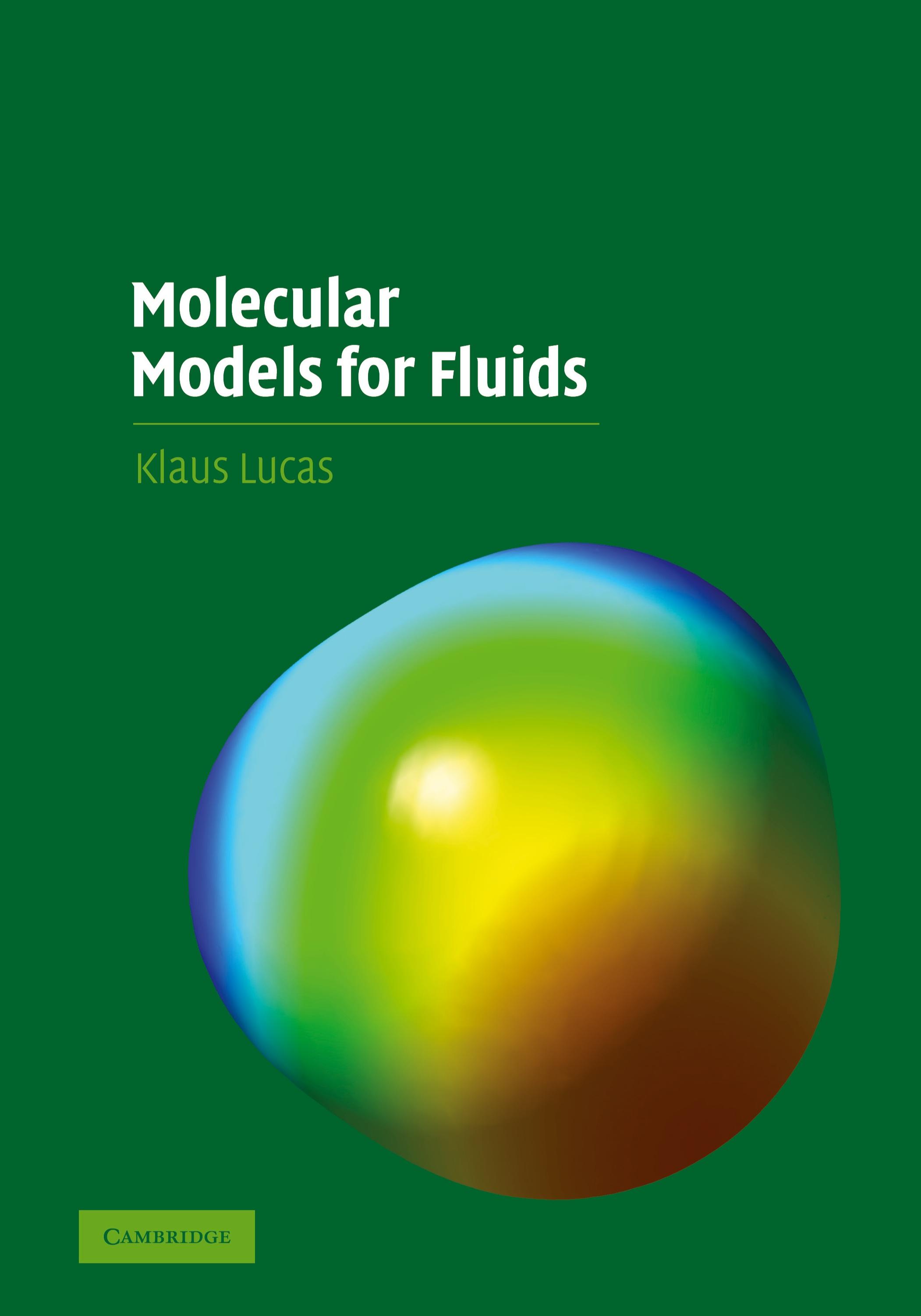 Vorderes Coverbild Molecular Models for Fluids