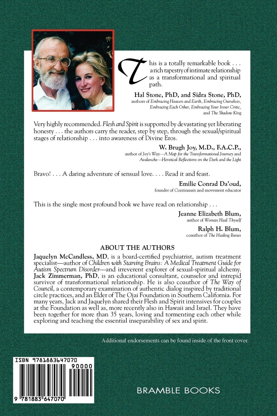 Rückseitencover Flesh and Spirit