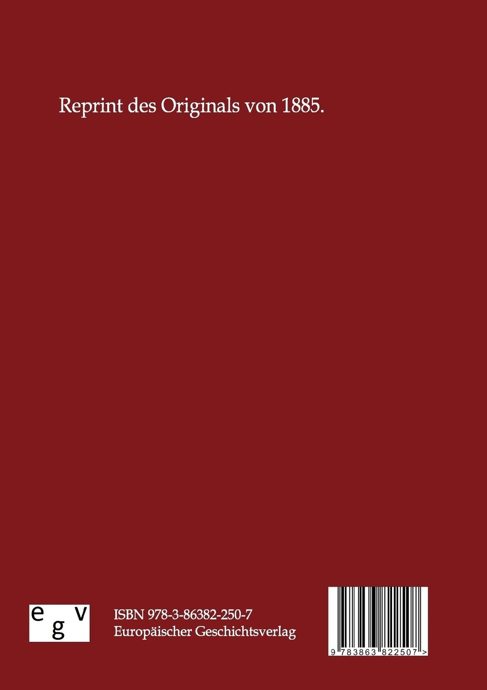 Rückseitencover Der Feldzug des Germanicus im Jahre 10 n. Chr.