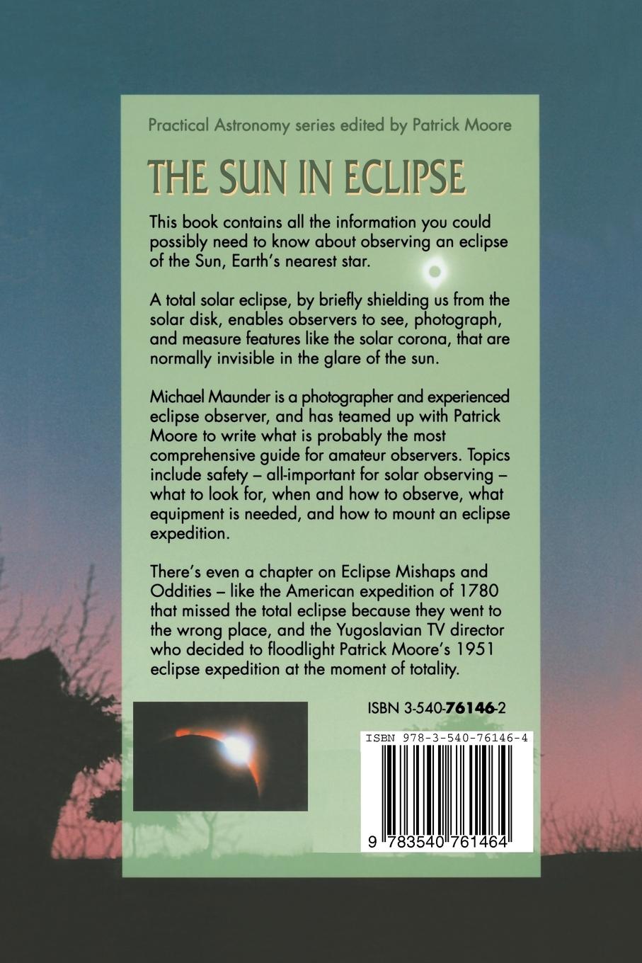 Rückseitencover The Sun in Eclipse