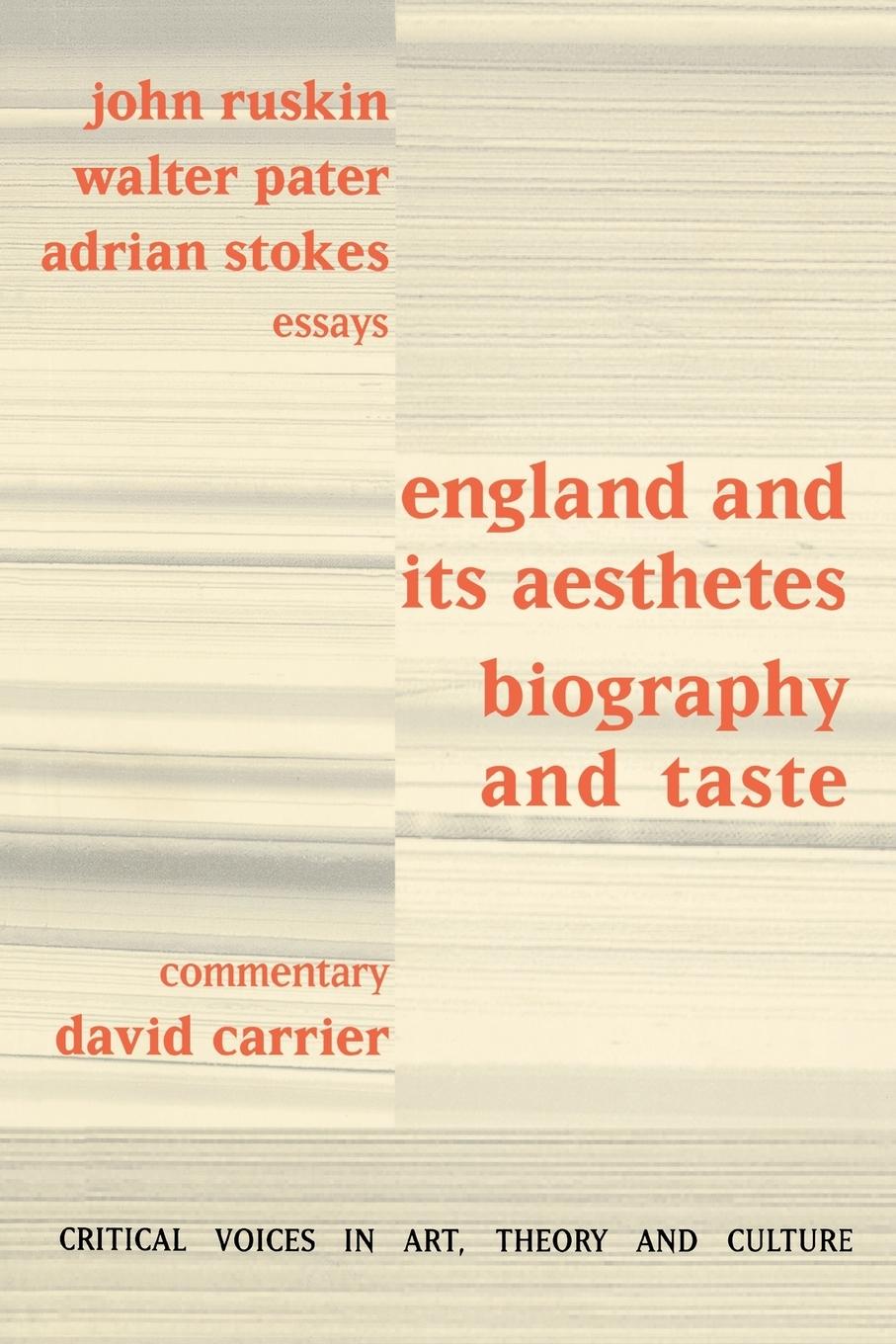 Vorderes Coverbild England and its Aesthetes