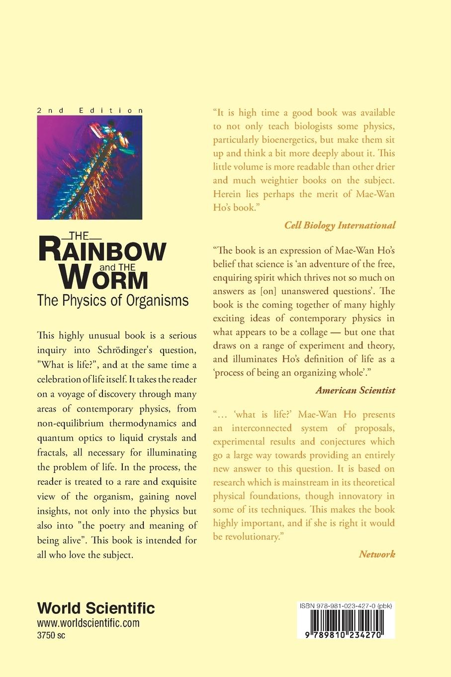 Rückseitencover RAINBOW & THE WORM, THE (2ND ED)