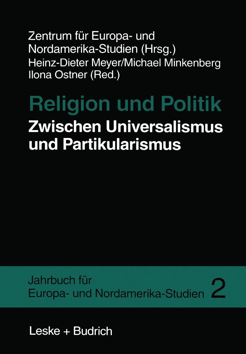 Vorderes Coverbild Religion und Politik Zwischen Universalismus und Partikularismus