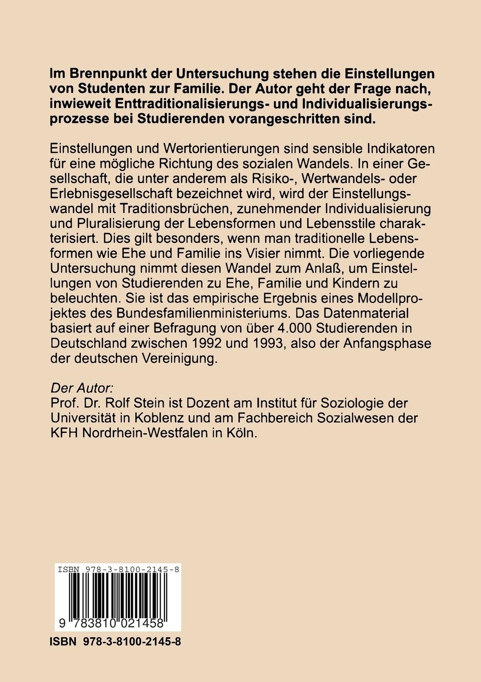 Rückseitencover Studenten in den Neunzigern: Die Neokonservativen