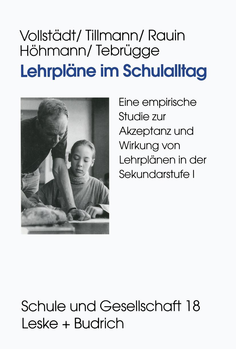 Vorderes Coverbild Lehrpläne im Schulalltag