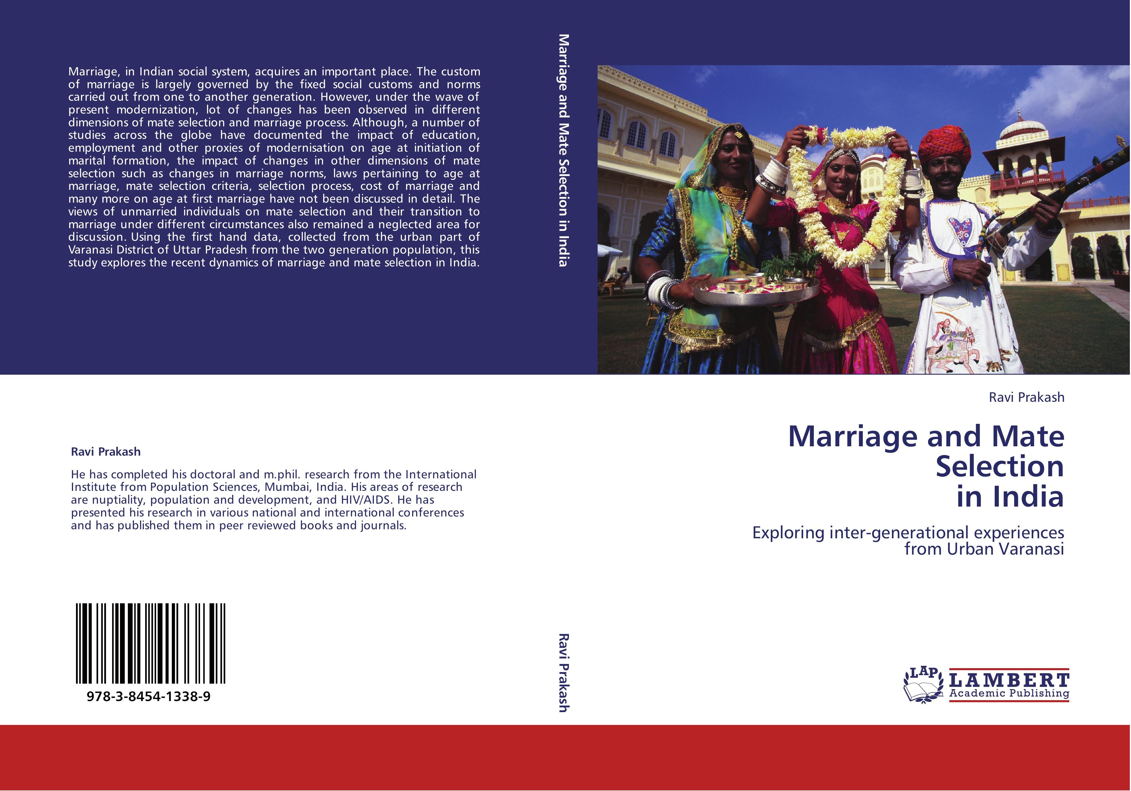 Vorderes Coverbild Marriage and Mate Selection in India