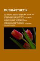 Vorderes Coverbild Musikästhetik