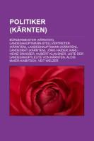 Vorderes Coverbild Politiker (Kärnten)