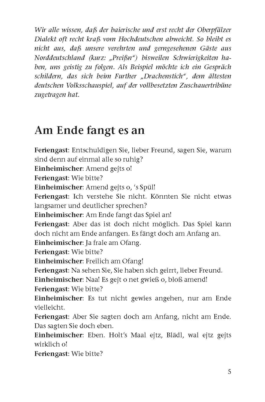 Beispielinhalt (Bild) I glaub, i spinn