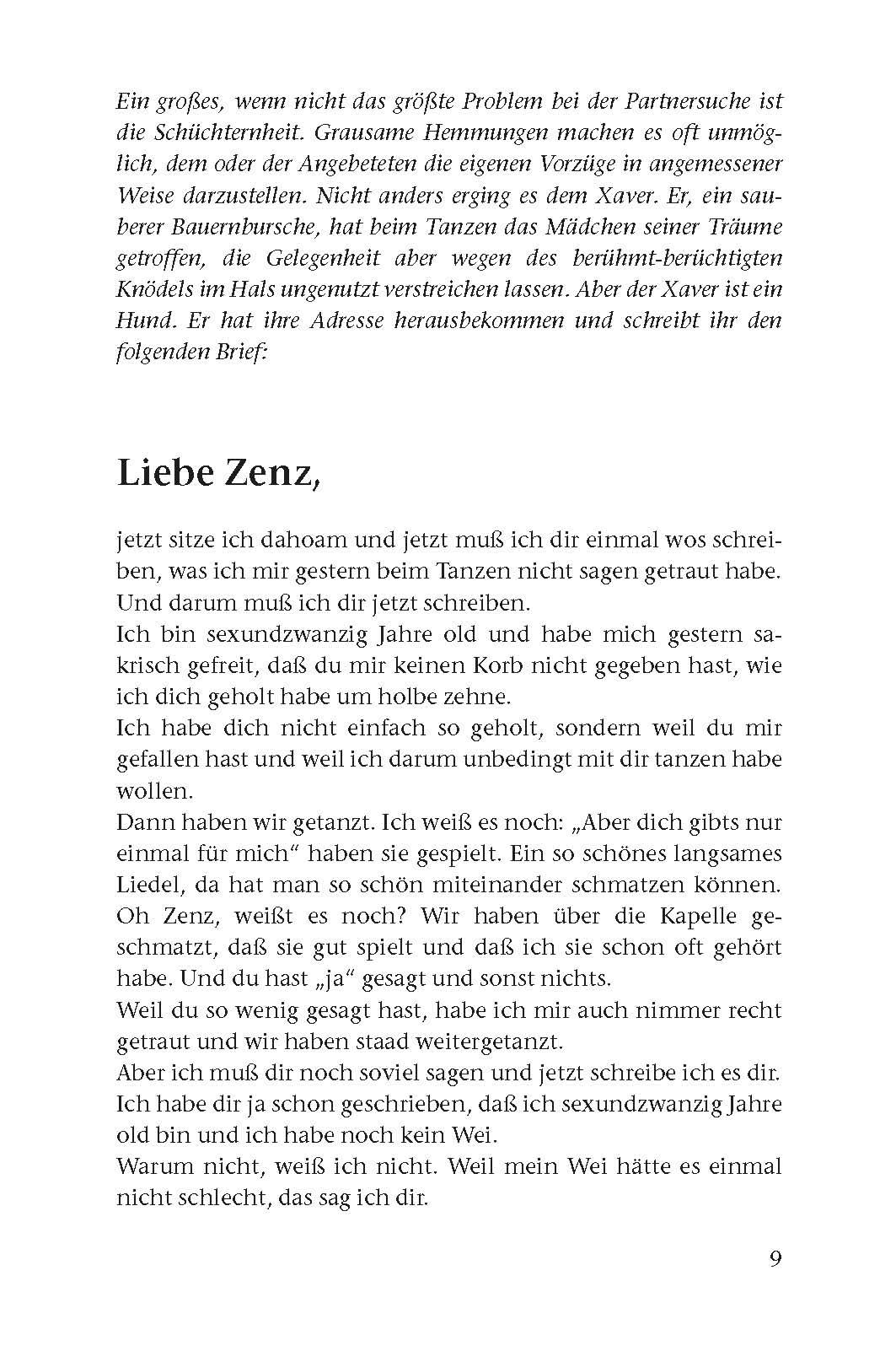 Beispielinhalt (Bild) I glaub, i spinn