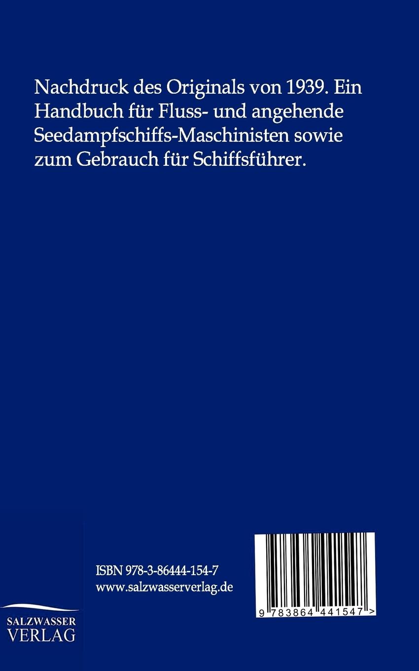 Rückseitencover Der Schiffsmaschinen-Dienst