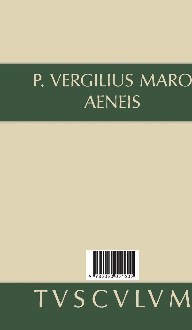 Rückseitencover Aeneis. Prosaübersetzung