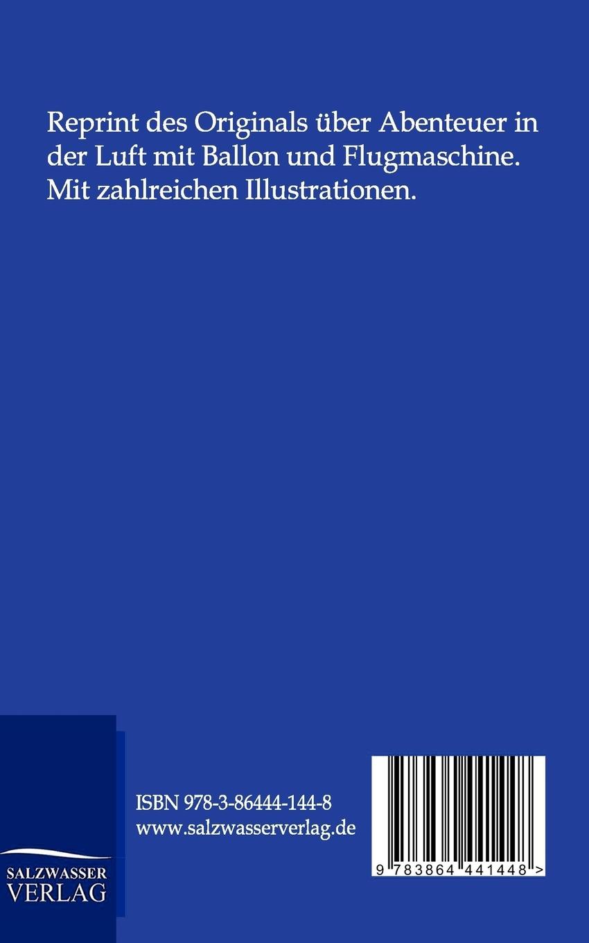 Rückseitencover Abenteuer der Luft
