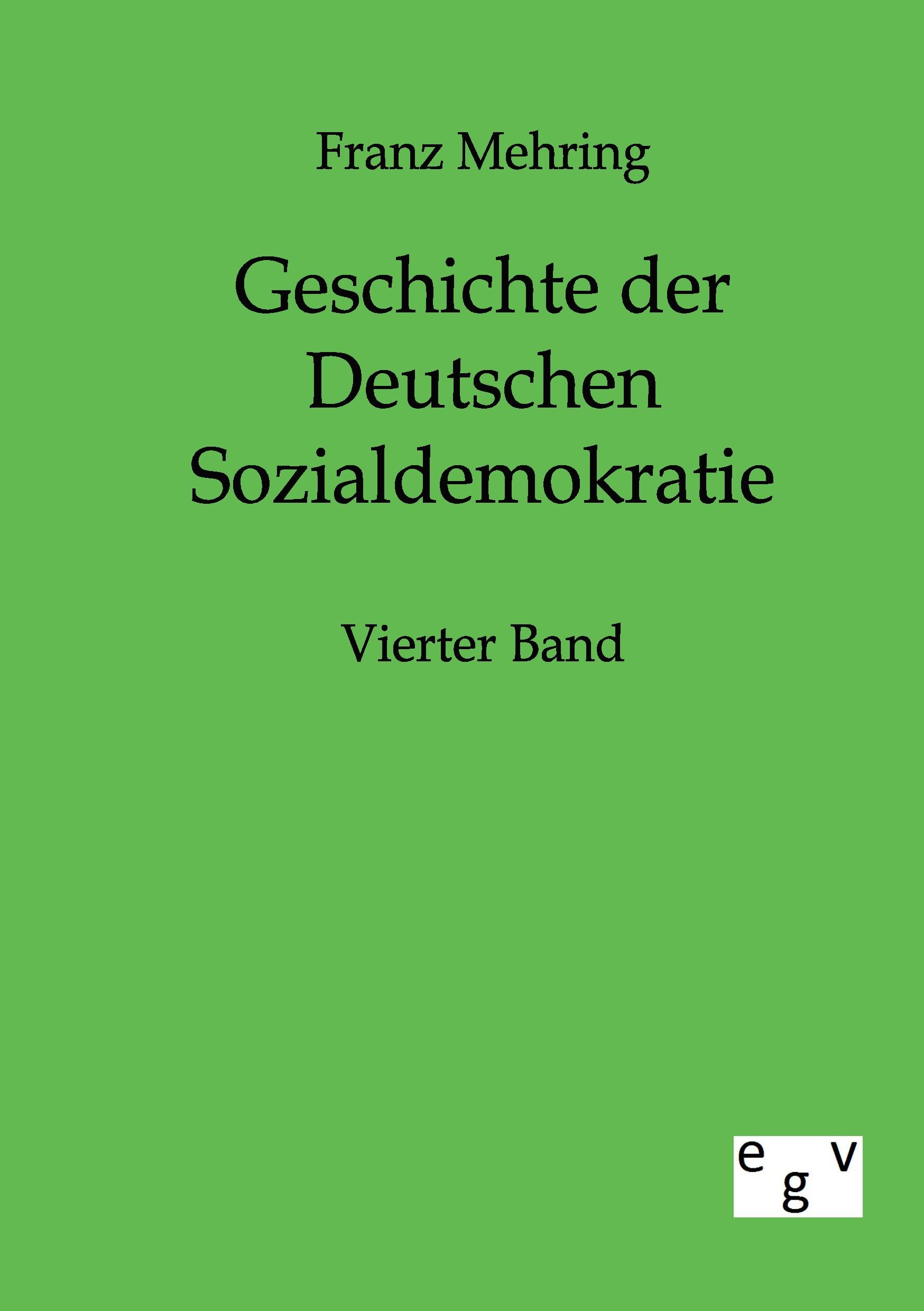 Vorderes Coverbild Geschichte der Deutschen Sozialdemokratie