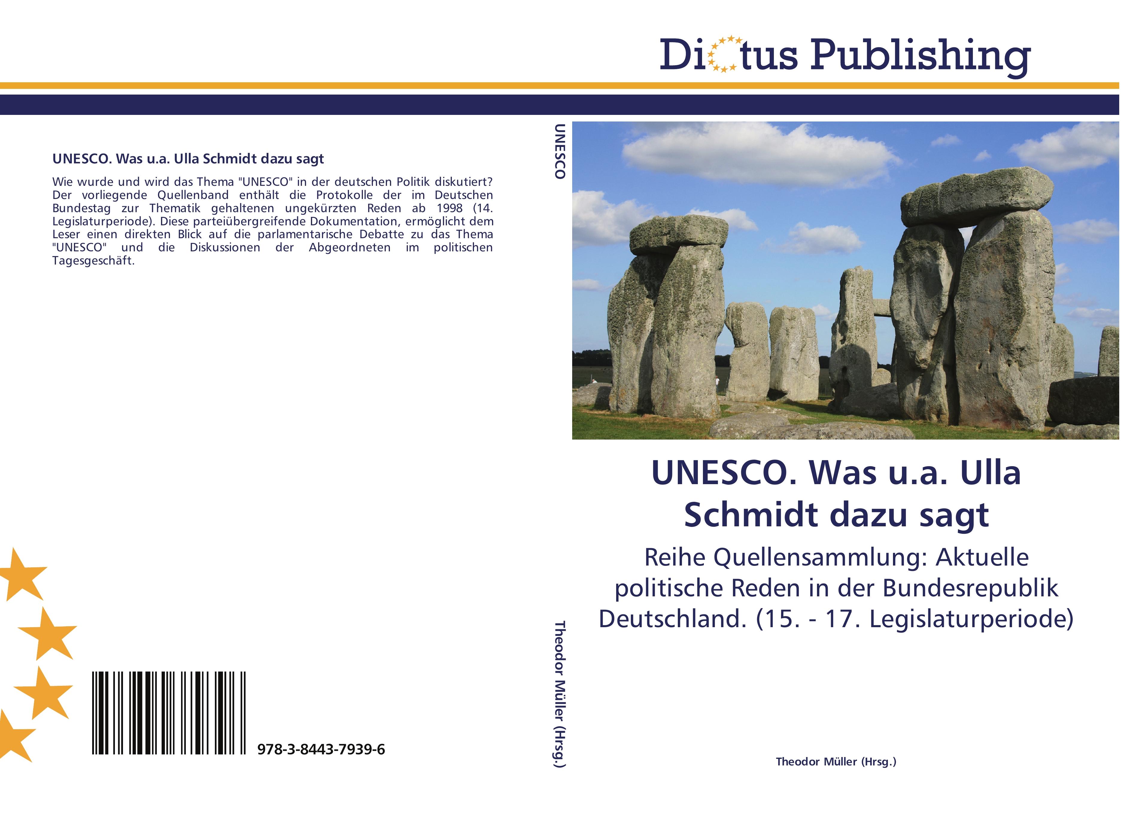 Vorderes Coverbild UNESCO. Was u.a. Ulla Schmidt dazu sagt