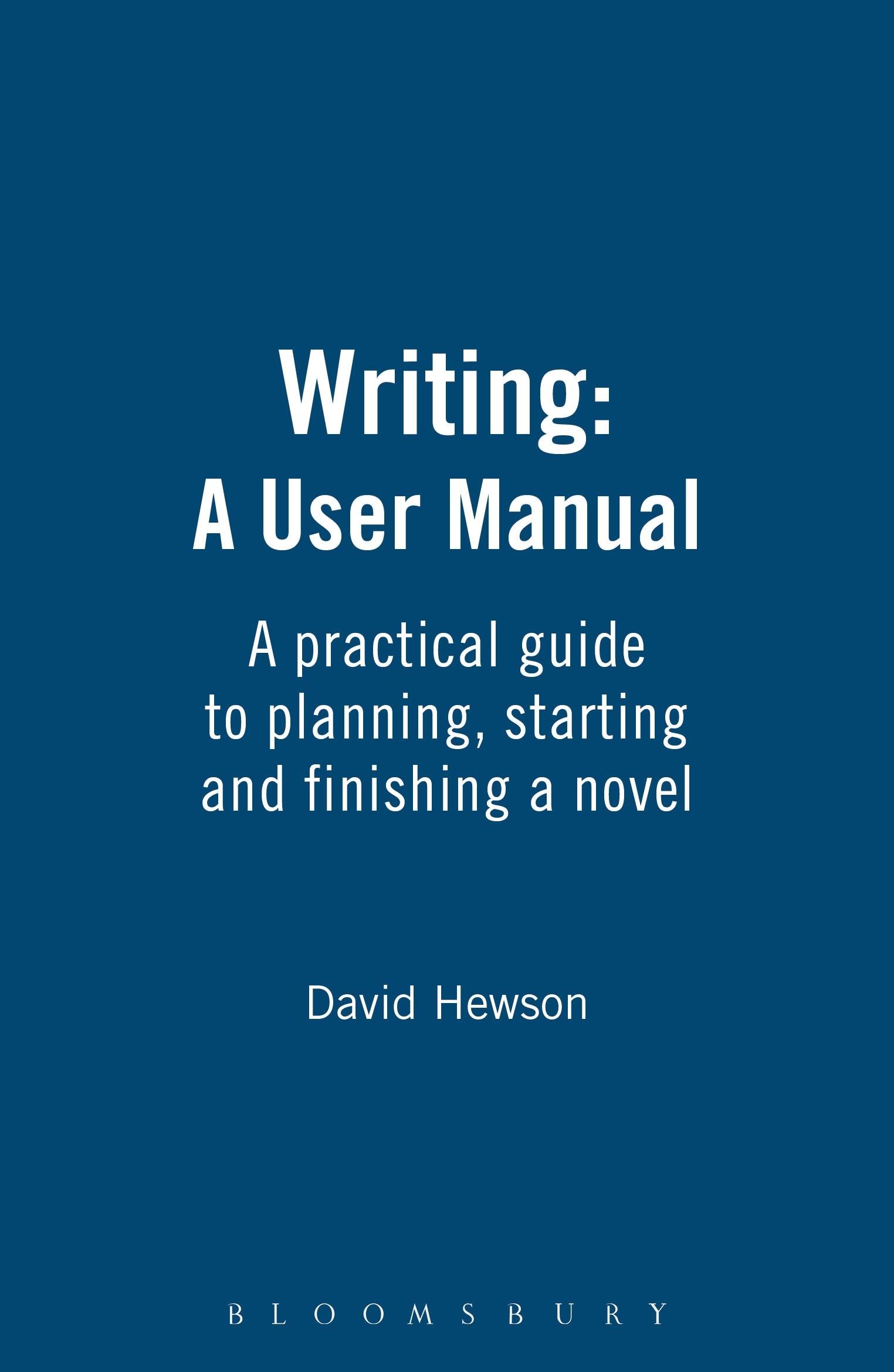 Vorderes Coverbild Writing: A User Manual