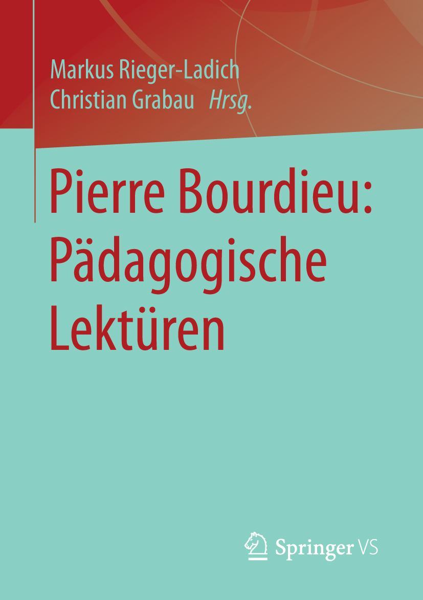 Vorderes Coverbild Pierre Bourdieu: Pädagogische Lektüren