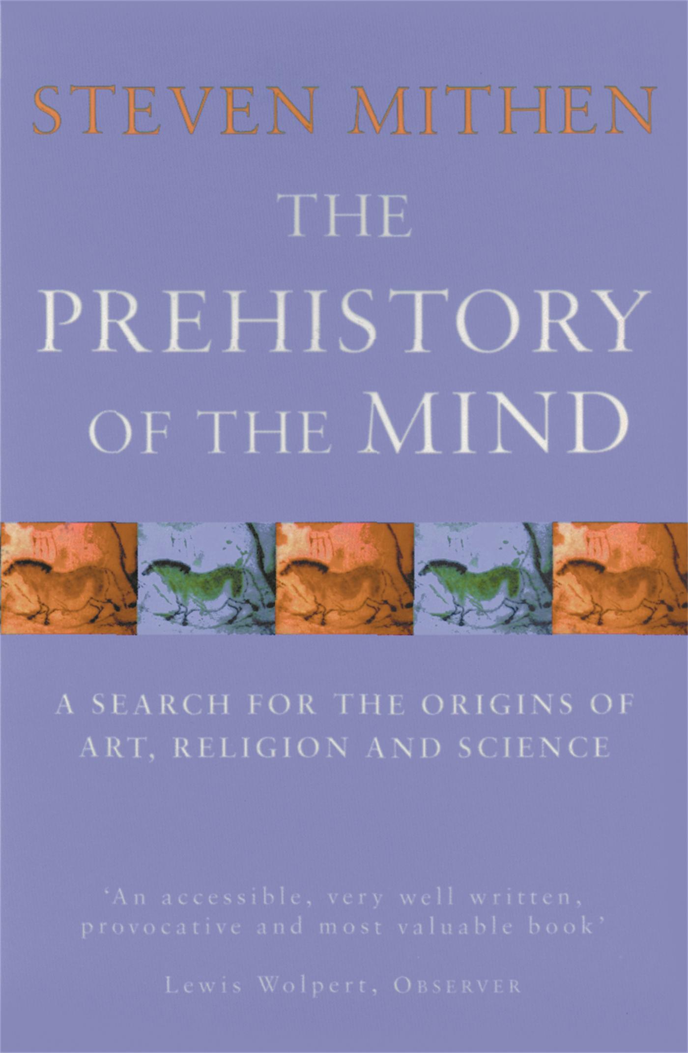 Vorderes Coverbild The Prehistory Of The Mind
