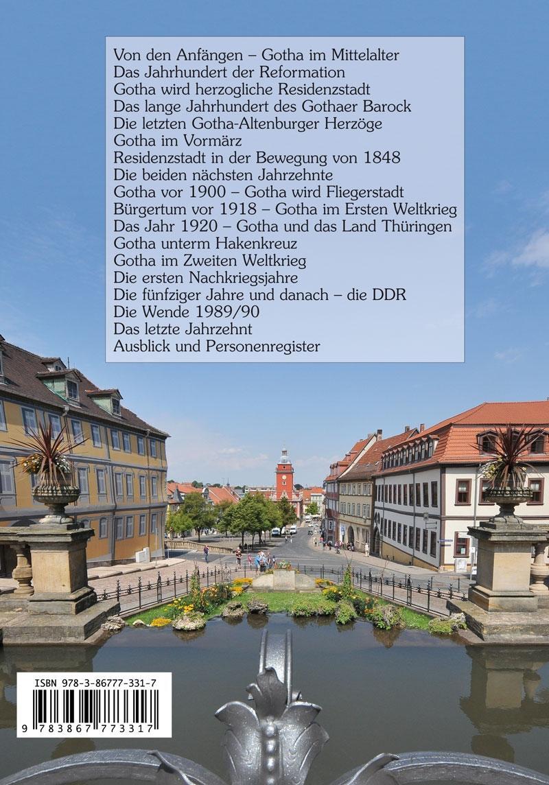 Beispielinhalt (Bild) Kleine Geschichte der Residenzstadt Gotha