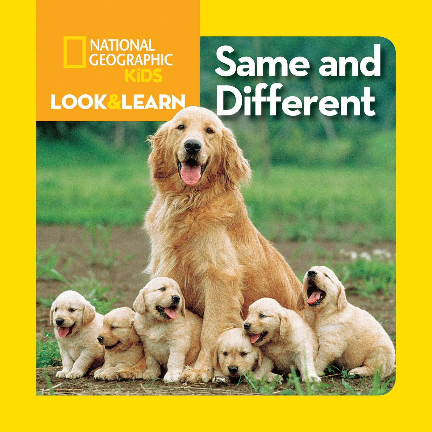 Vorderes Coverbild National Geographic Kids Look & Learn: Same and Different