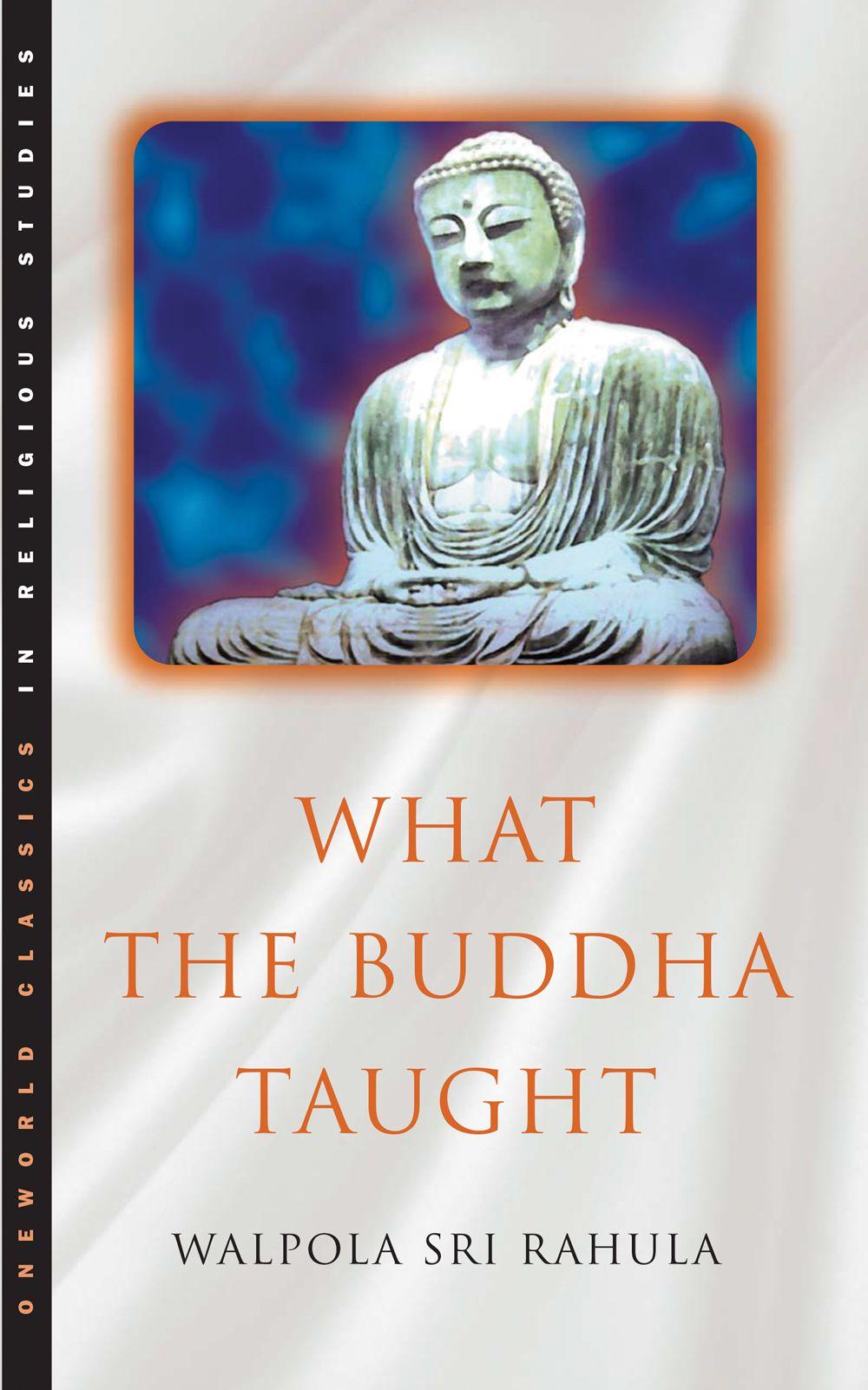 Vorderes Coverbild What the Buddha Taught