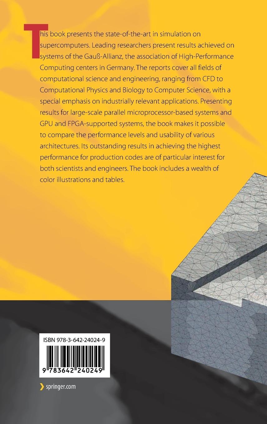 Rückseitencover Competence in High Performance Computing 2010