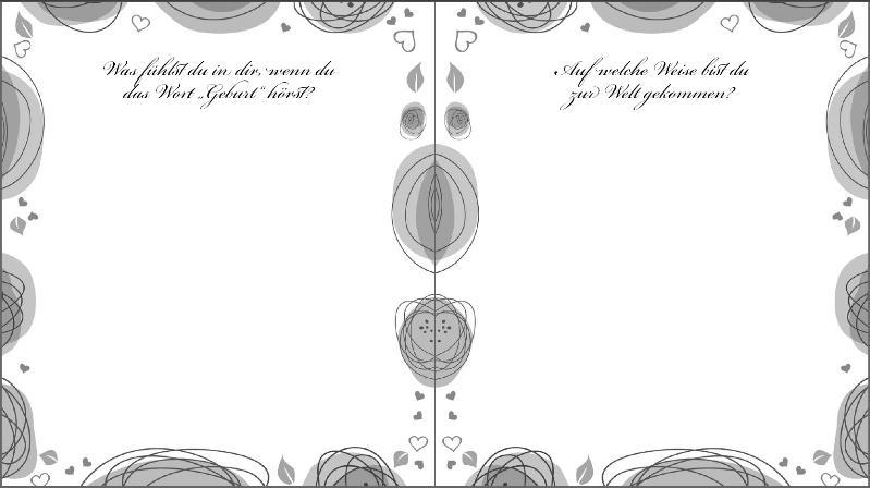 Beispielinhalt (Bild) Lass es raus! Die freie Geburt: Methode mit Gebärmutter, Scheide und Co