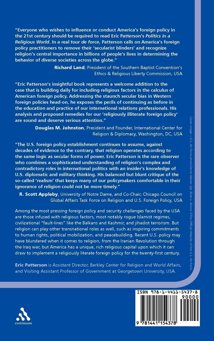 Rückseitencover Politics in a Religious World