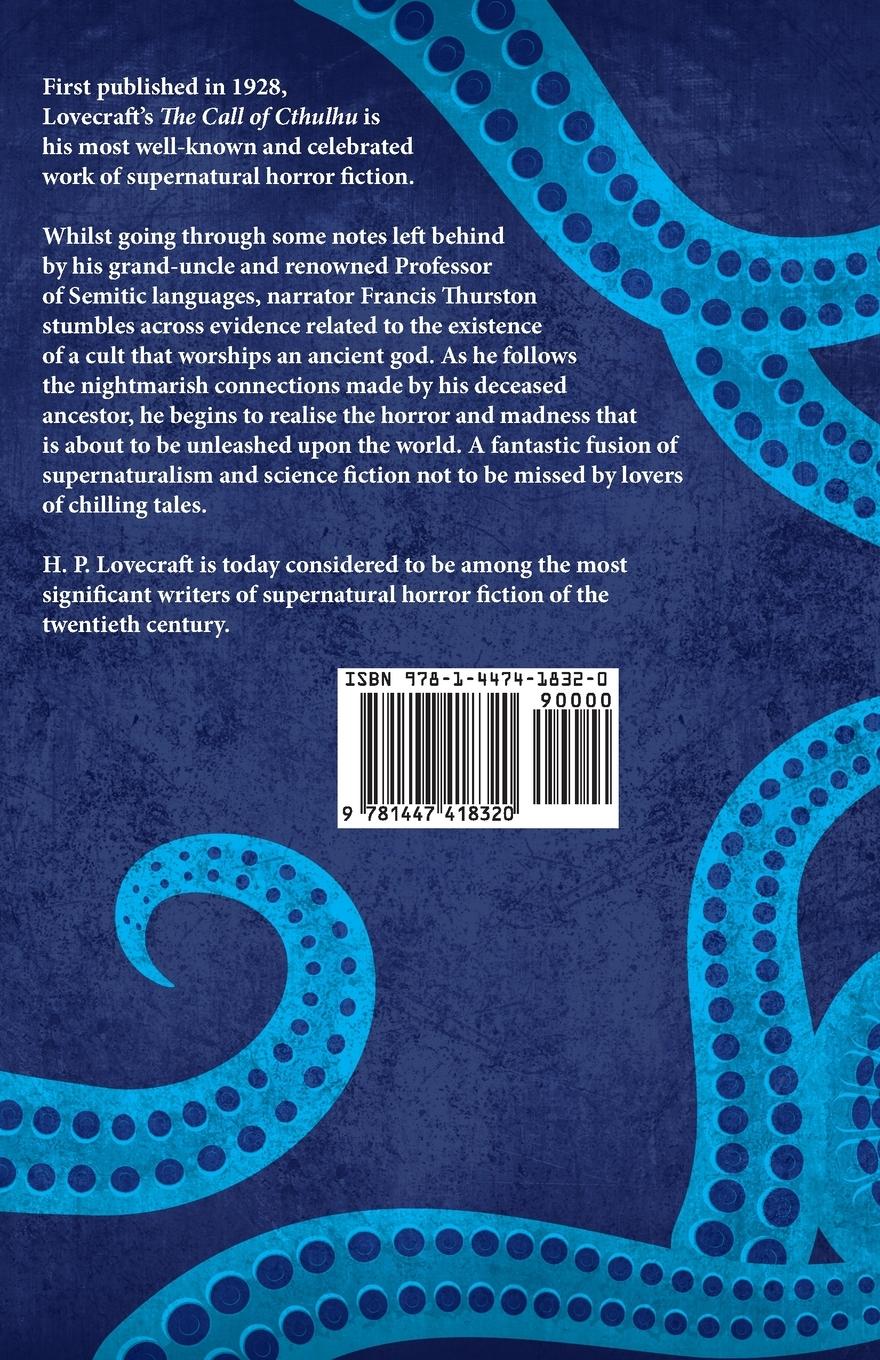 Rückseitencover The Call of Cthulhu  ; With a Dedication by George Henry Weiss
