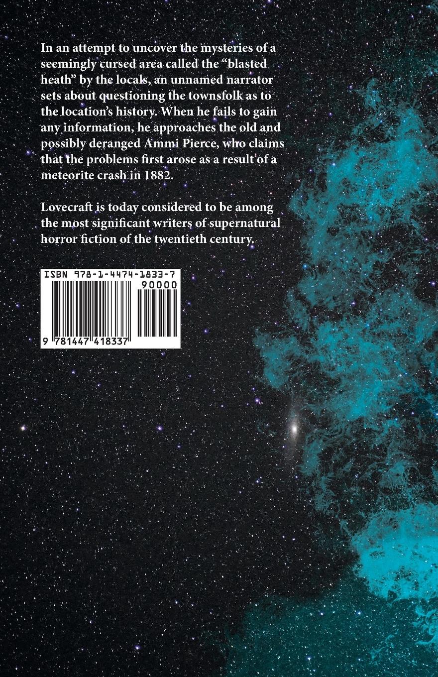 Rückseitencover The Colour Out of Space (Fantasy and Horror Classics) ; With a Dedication by George Henry Weiss