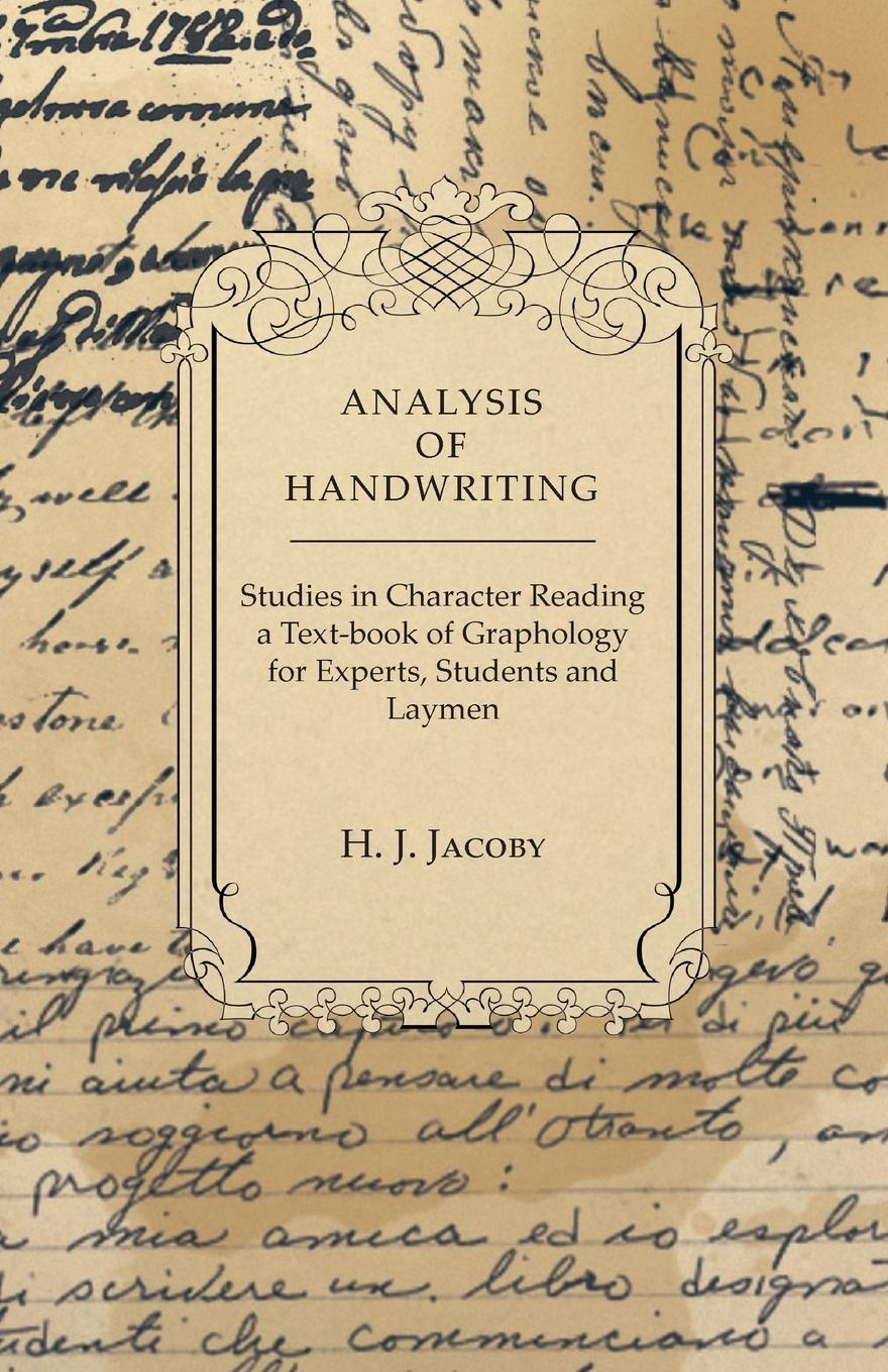 Vorderes Coverbild Analysis of Handwriting - An Introduction Into Scientific Graphology