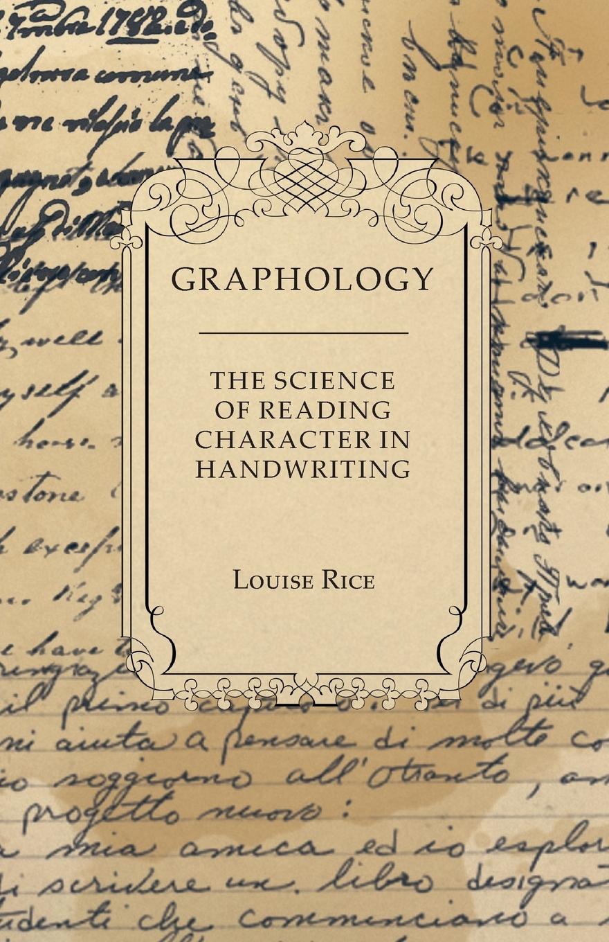 Vorderes Coverbild Graphology - The Science of Reading Character in Handwriting
