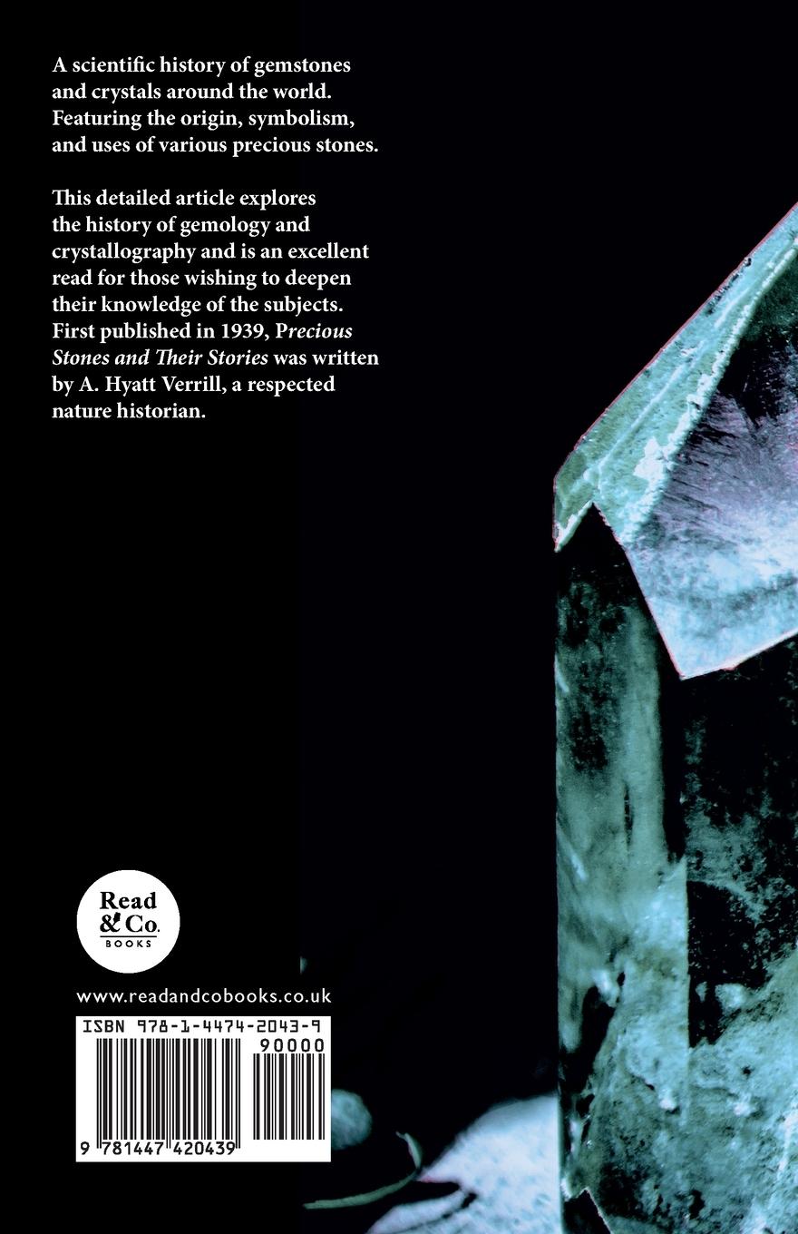 Rückseitencover Precious Stones and Their Stories - An Article on the History of Gemstones and Their Use