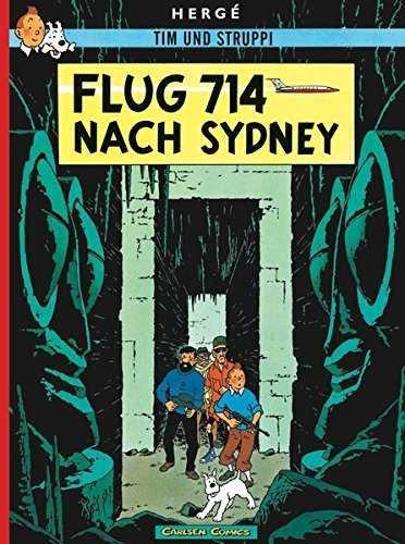 Vorderes Coverbild Tim und Struppi 21. Flug 714 nach Sydney