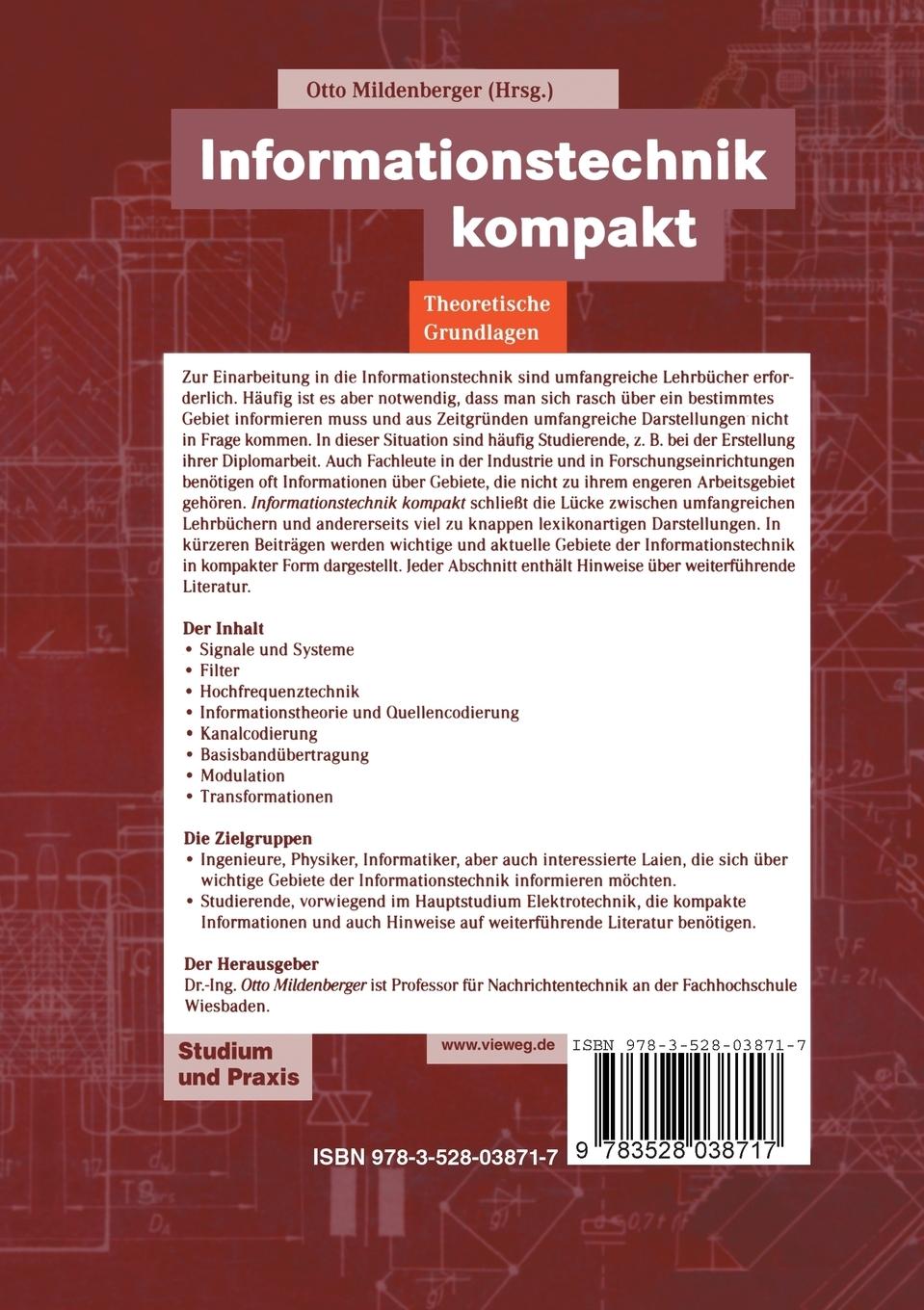 Rückseitencover Informationstechnik kompakt