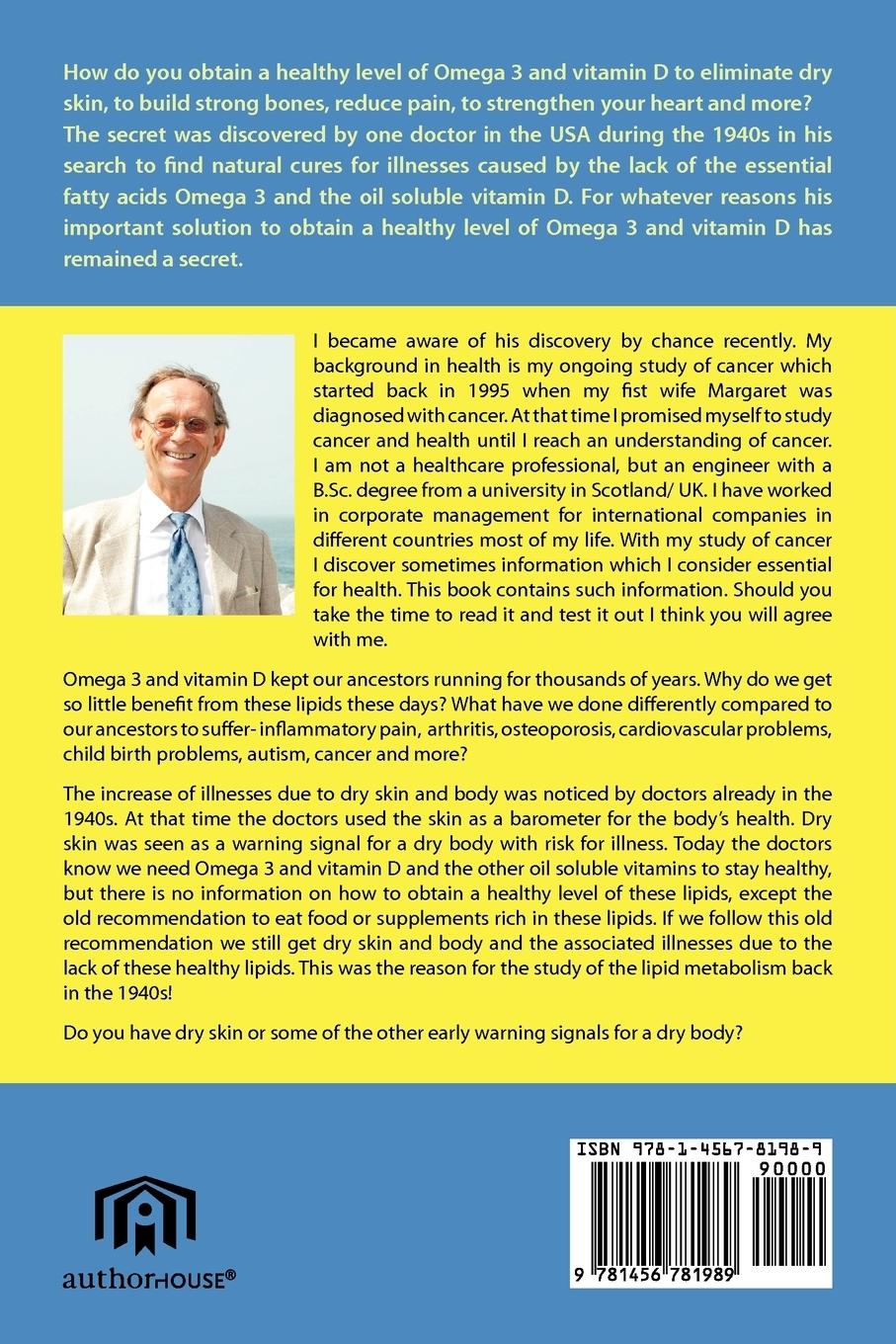 Rückseitencover Omega 3 and Vitamin D Secrets !