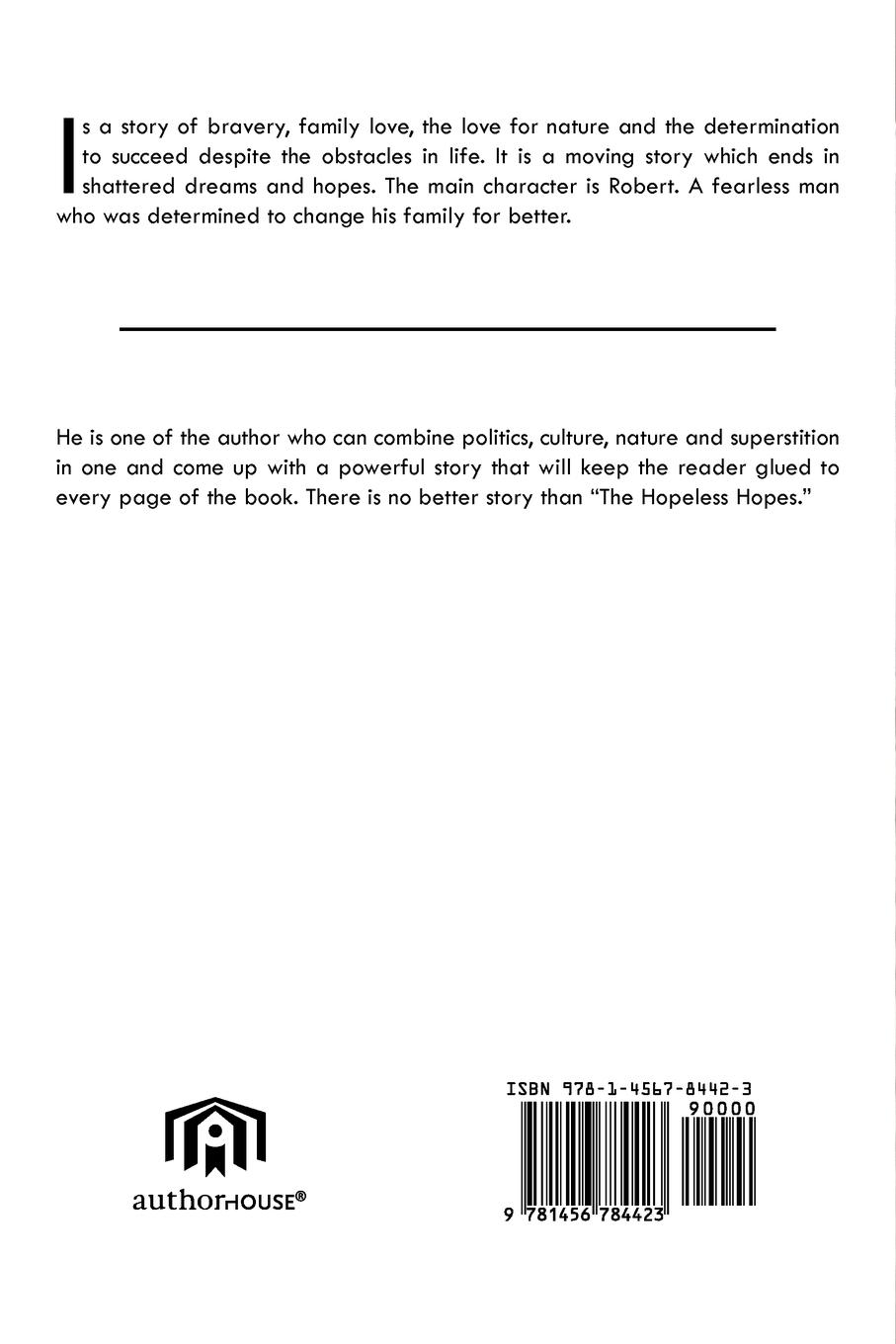 Rückseitencover The Hopeless Hopes