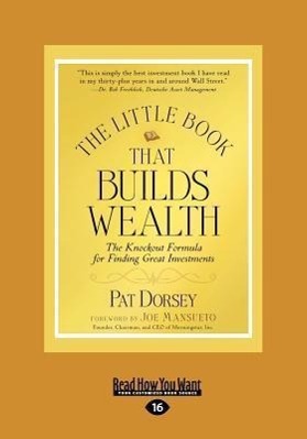 Vorderes Coverbild The Little Book That Builds Wealth (Large Print 16pt)